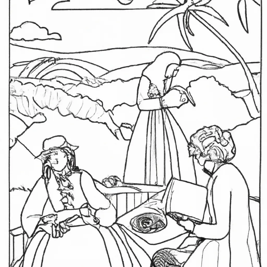 viagem tempo almoco relva manet desenhos imprimir pintar