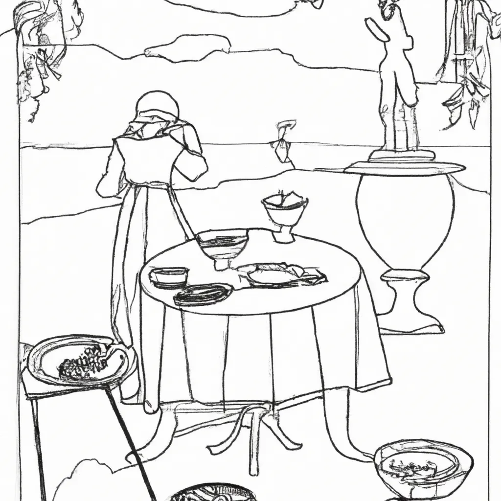 viagem tempo almoco relva manet desenhos imprimir pintar 2