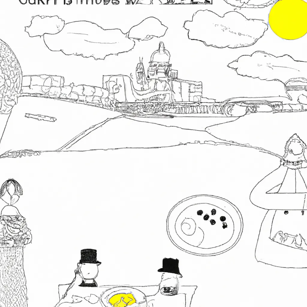 viagem tempo almoco relva manet desenhos imprimir pintar 6