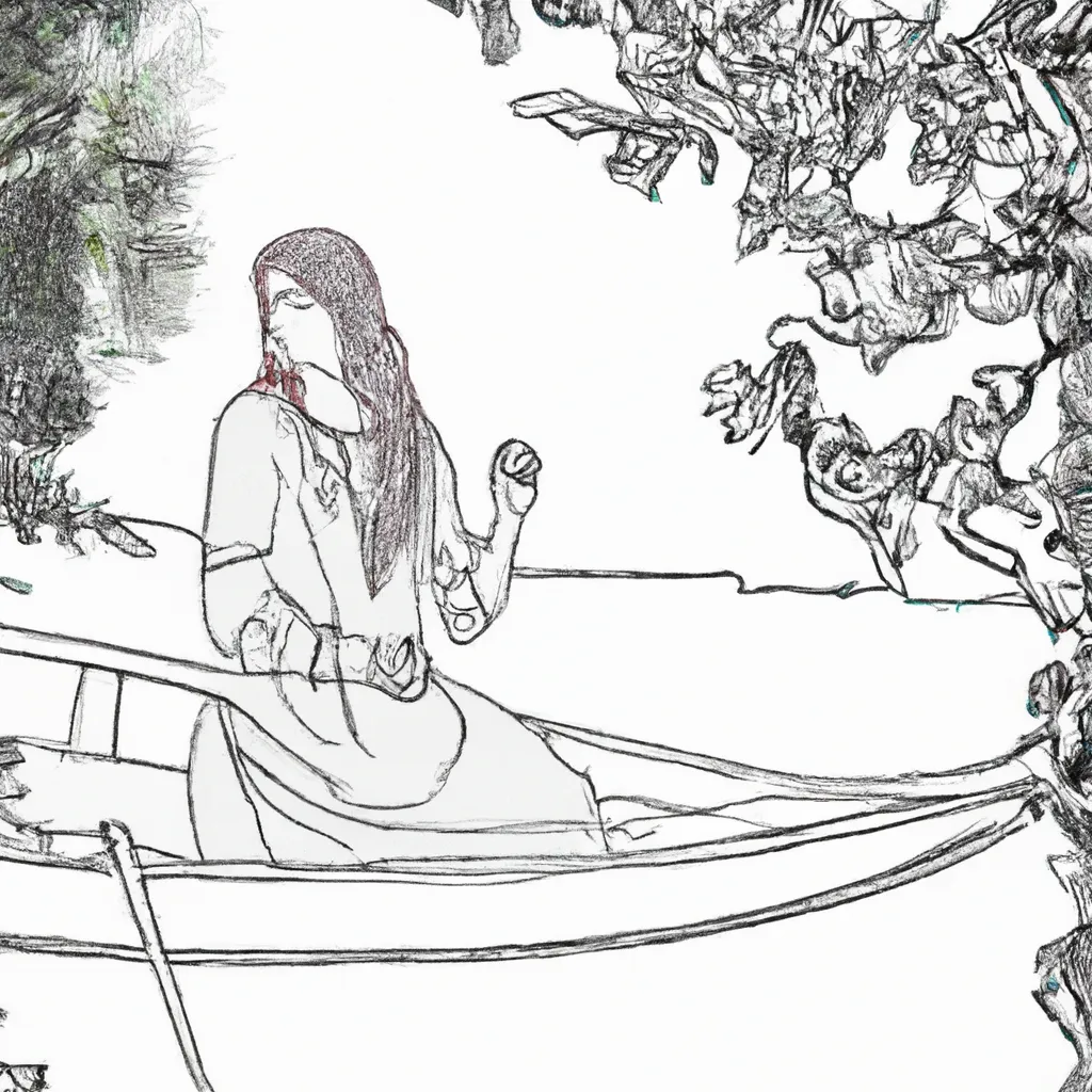 senhora shalott waterhouse desenhos imprimir pintar 9