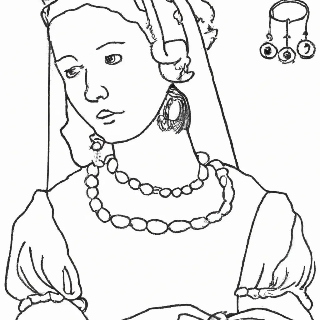 menina brinco perola vermeer desenhos pintar 3