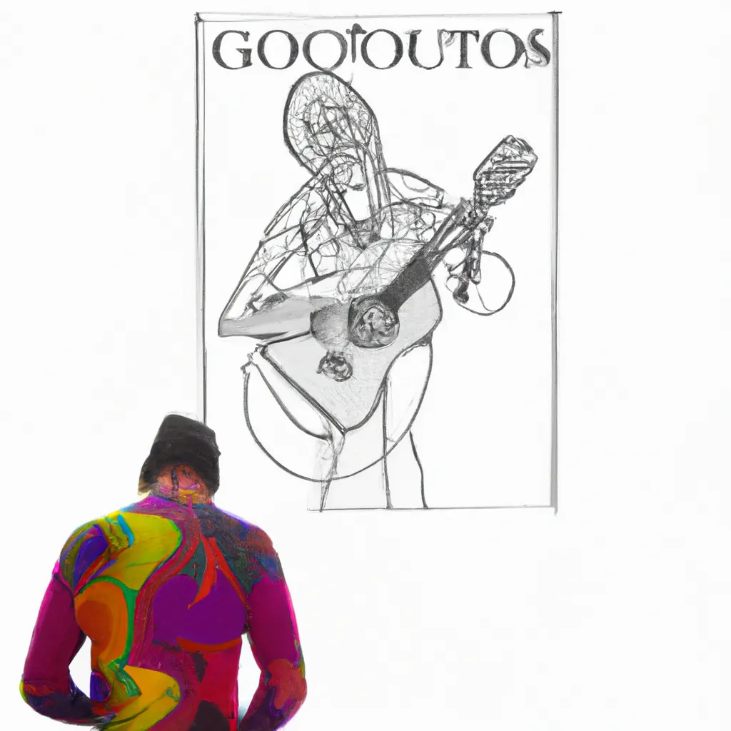 cores ocultas velho guitarrista picasso desenhos imprimir pintar