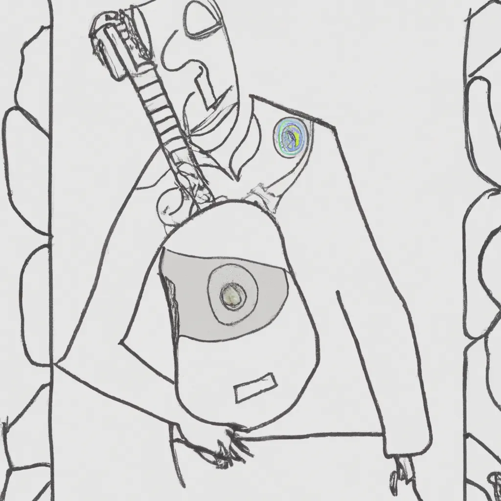 cores ocultas velho guitarrista picasso desenhos imprimir pintar 4