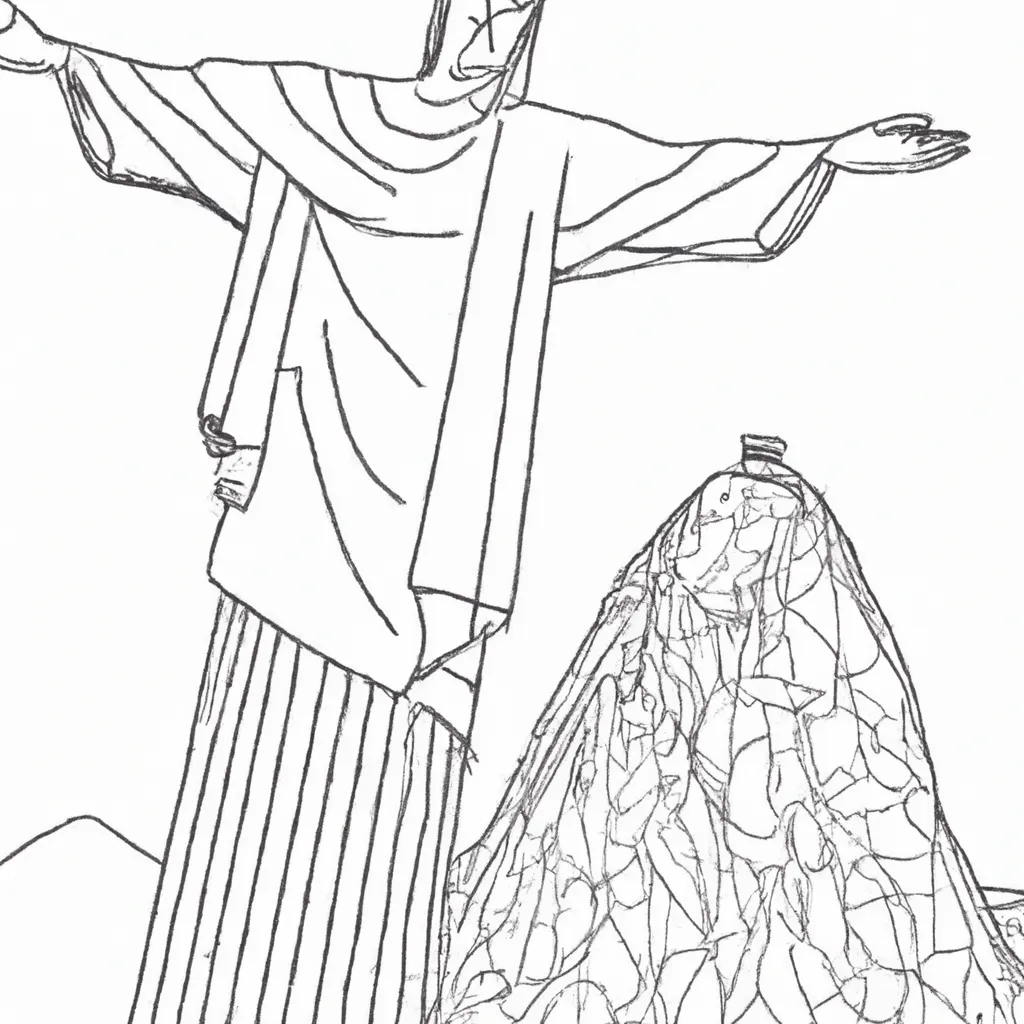 desenhos rio janeiro imprimir pintar 1