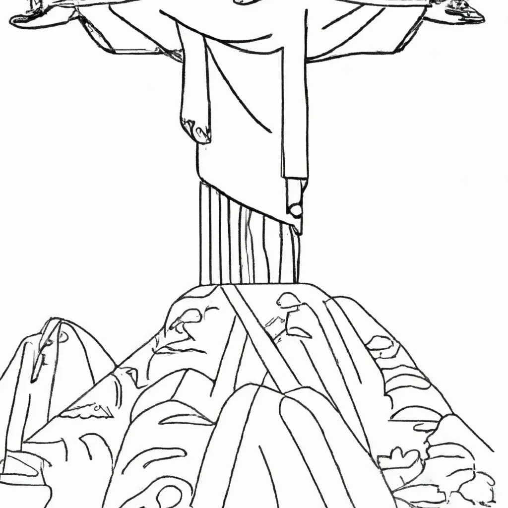 desenhos rio janeiro imprimir pintar 2