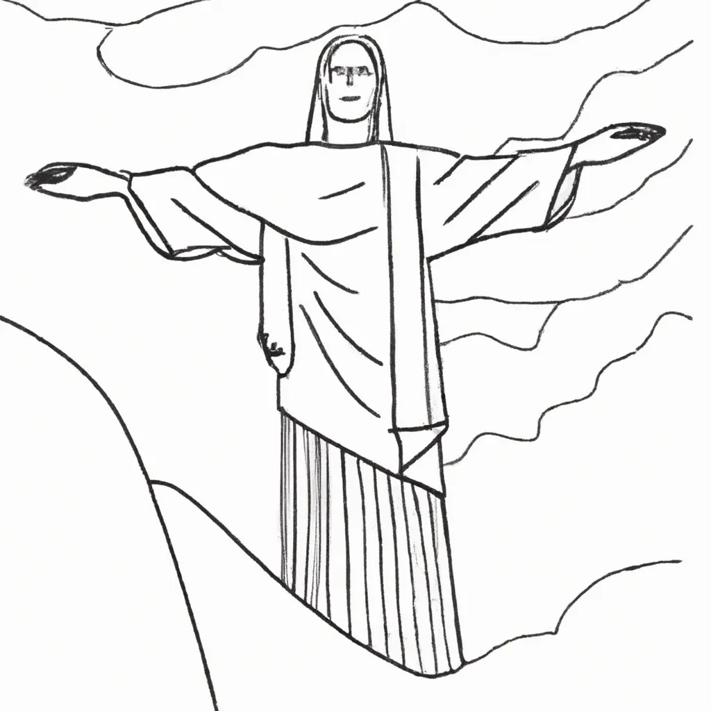 desenhos rio janeiro imprimir pintar 4