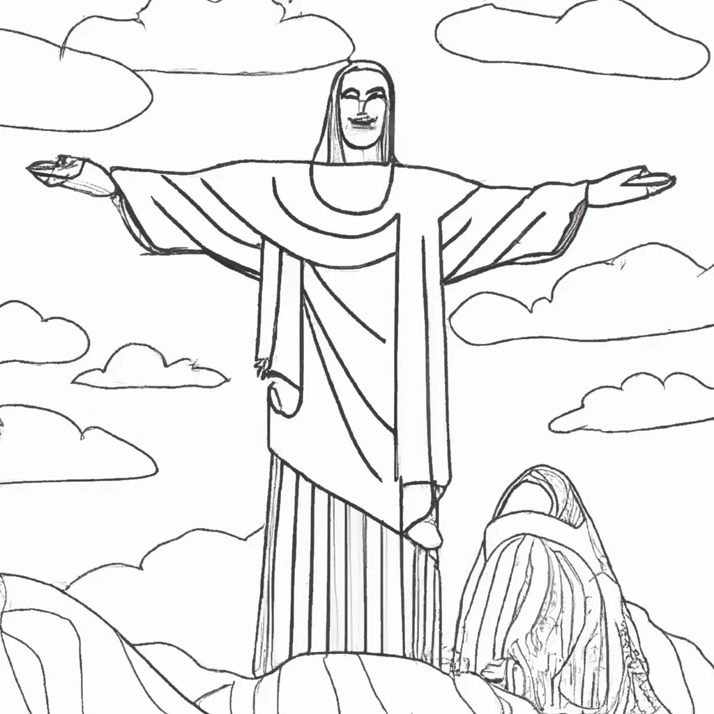 desenhos rio janeiro imprimir pintar 8