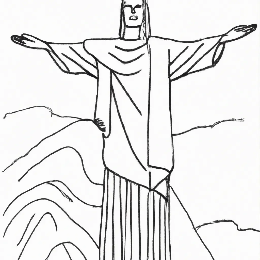 desenhos rio janeiro imprimir pintar 9