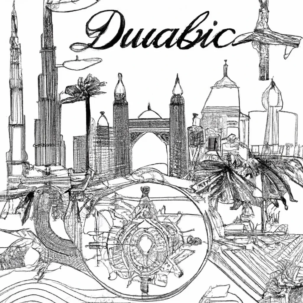 desenhos dubai imprimir pintar 10