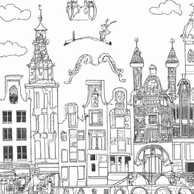 encanto amsterda desenhos imprimir pintar