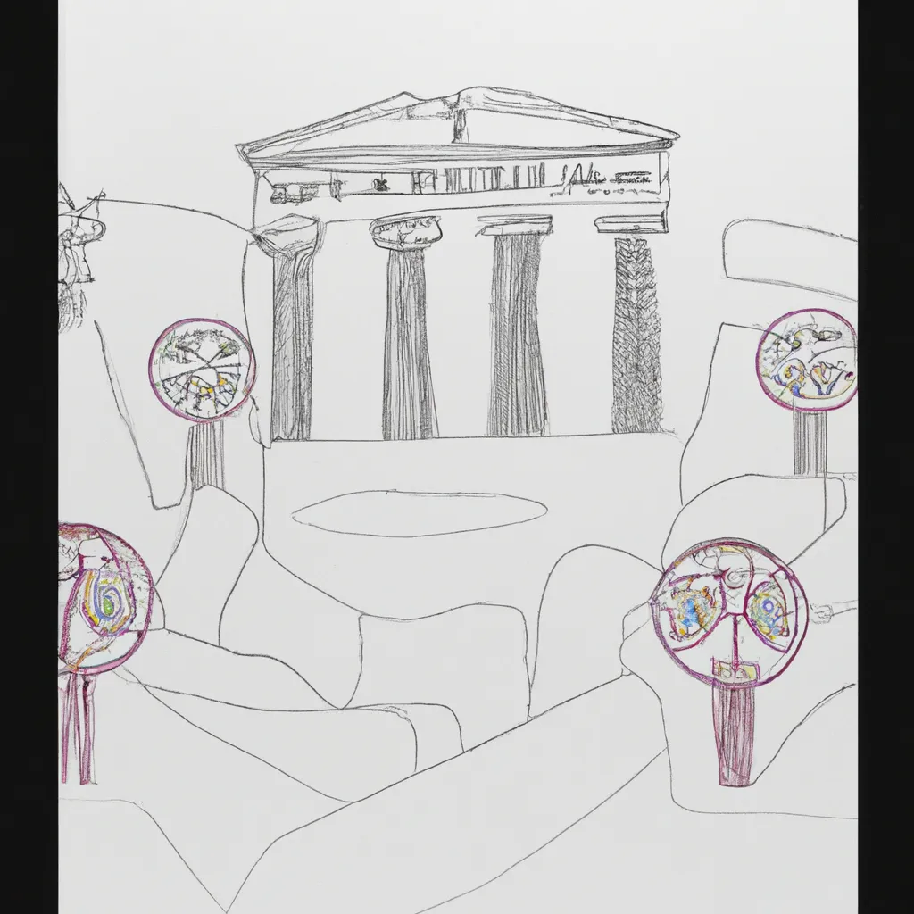 tesouros atenas desenhos imprimir pintar 12