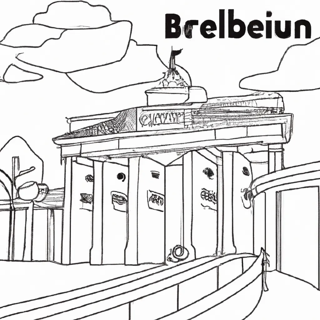 berlim desenhos imprimir pintar
