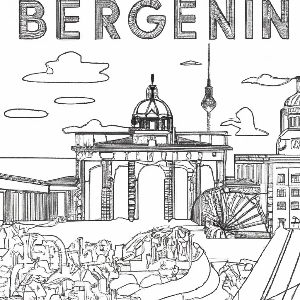 berlim desenhos imprimir pintar 6