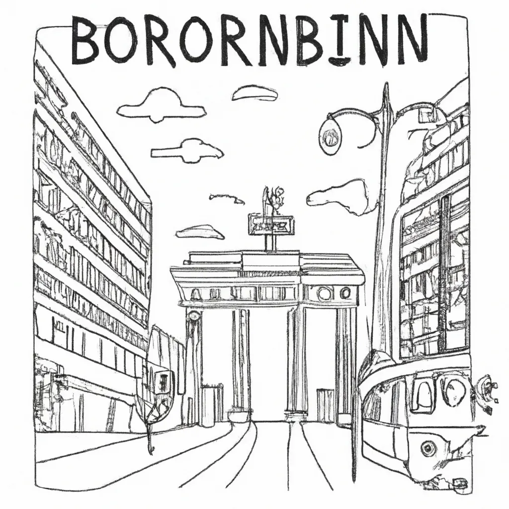 berlim desenhos imprimir pintar 12