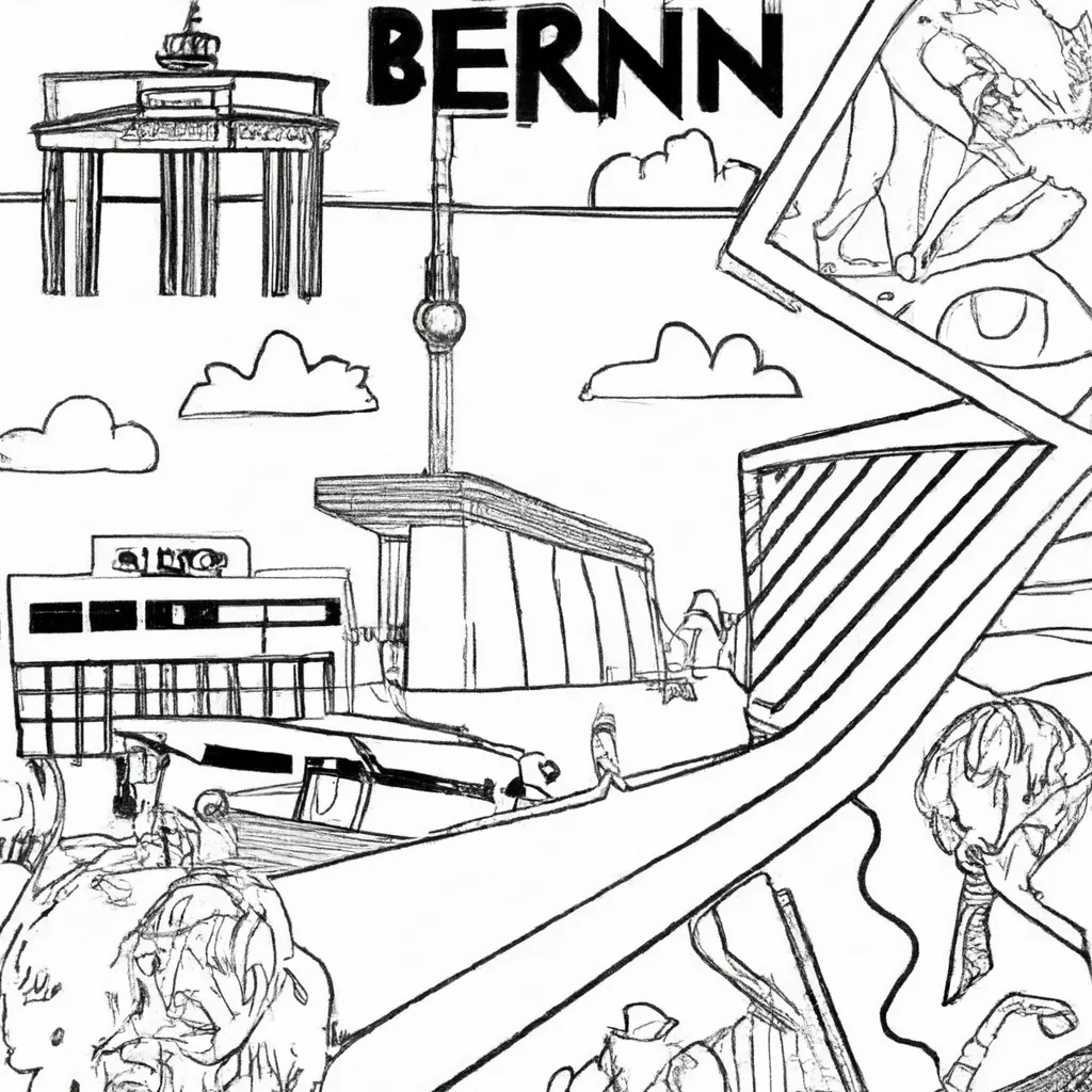 berlim desenhos imprimir pintar 13
