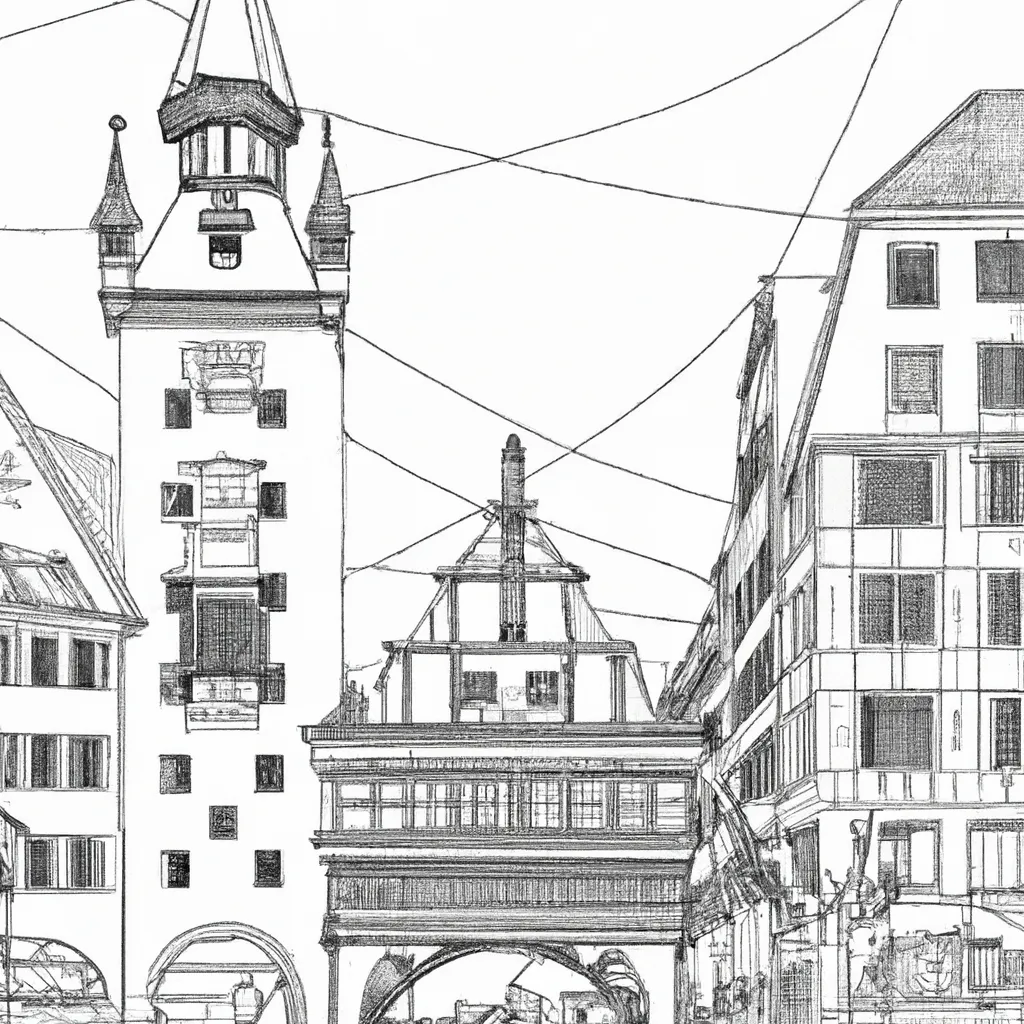 passeio munique desenhos imprimir pintar 6