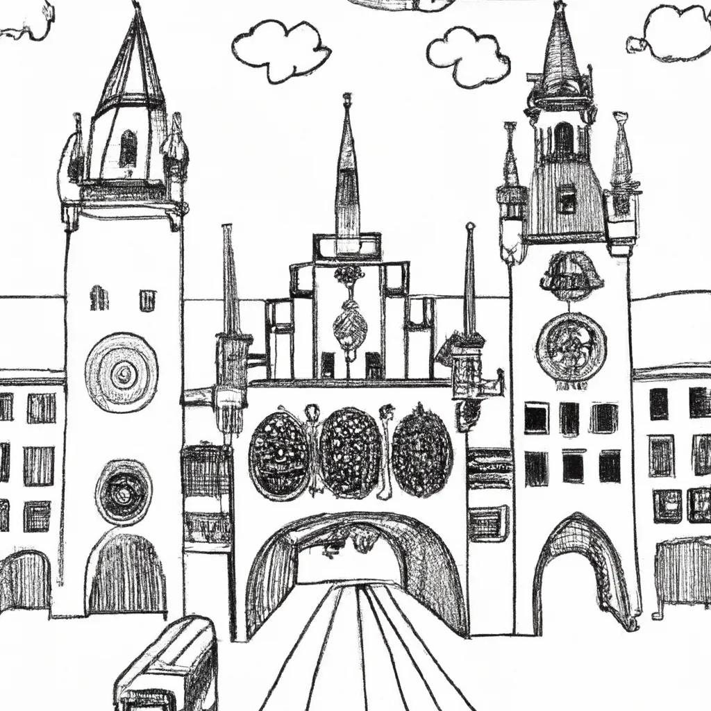 passeio munique desenhos imprimir pintar 12