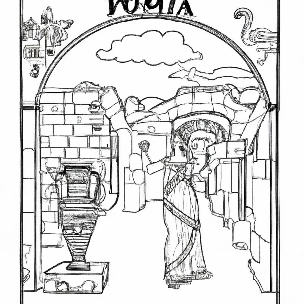 desenhos pompeia imprimir pintar 3