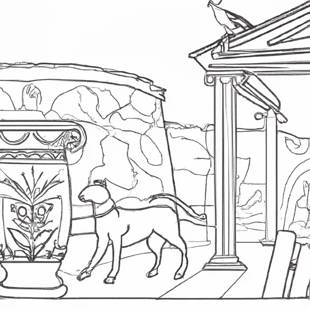 desenhos pompeia imprimir pintar 12