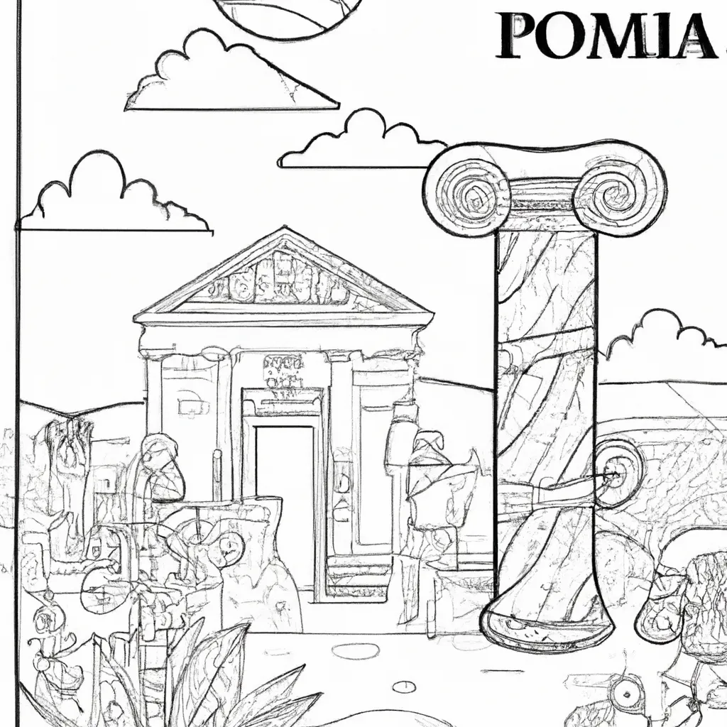 desenhos pompeia imprimir pintar 13