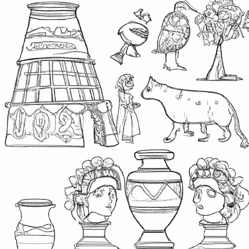 desenhos pompeia imprimir pintar 14
