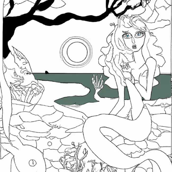canto sereias creta desenhos imprimir pintar