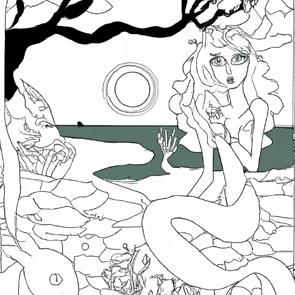 canto sereias creta desenhos imprimir pintar