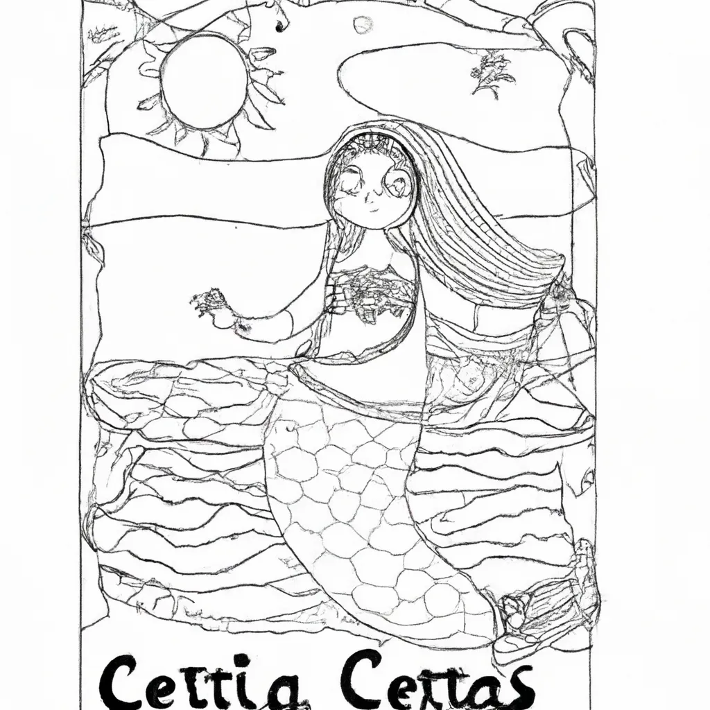 canto sereias creta desenhos imprimir pintar 3