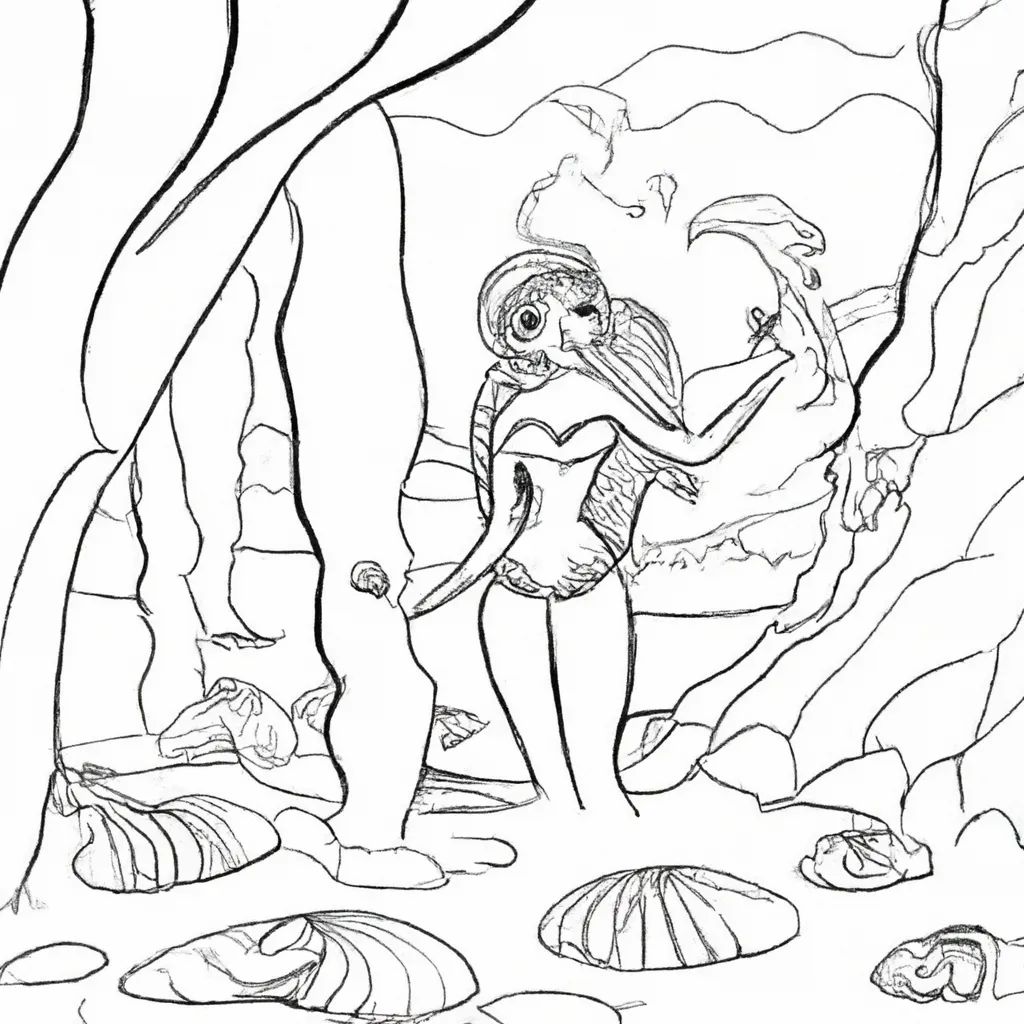 canto sereias creta desenhos imprimir pintar 13