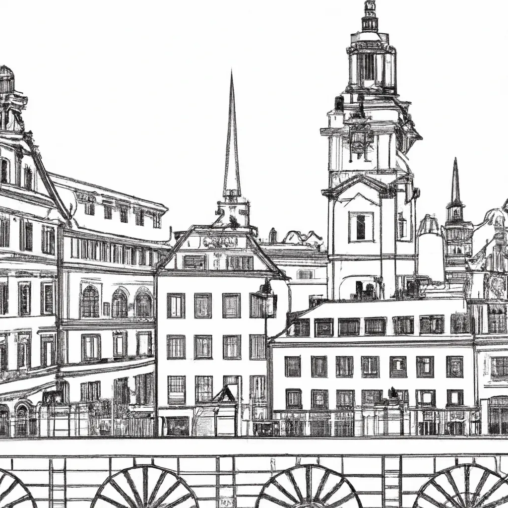 magnificencia estocolmo desenhos imprimir pintar