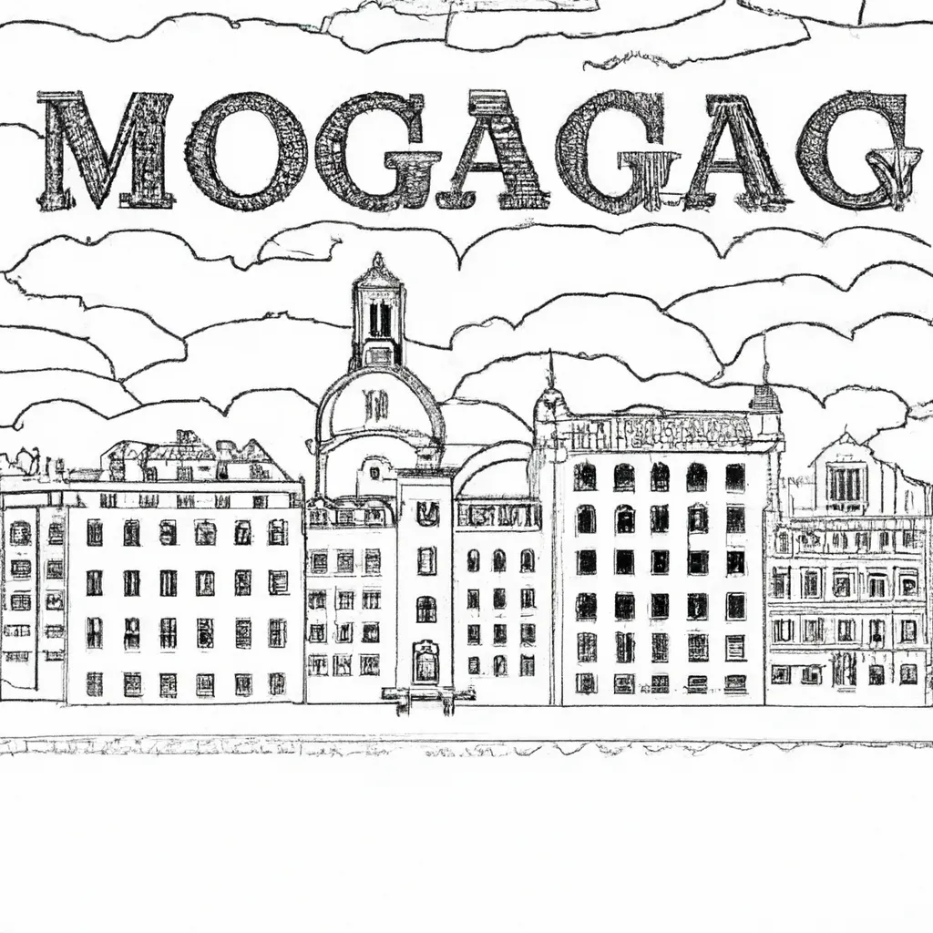 magnificencia estocolmo desenhos imprimir pintar 5
