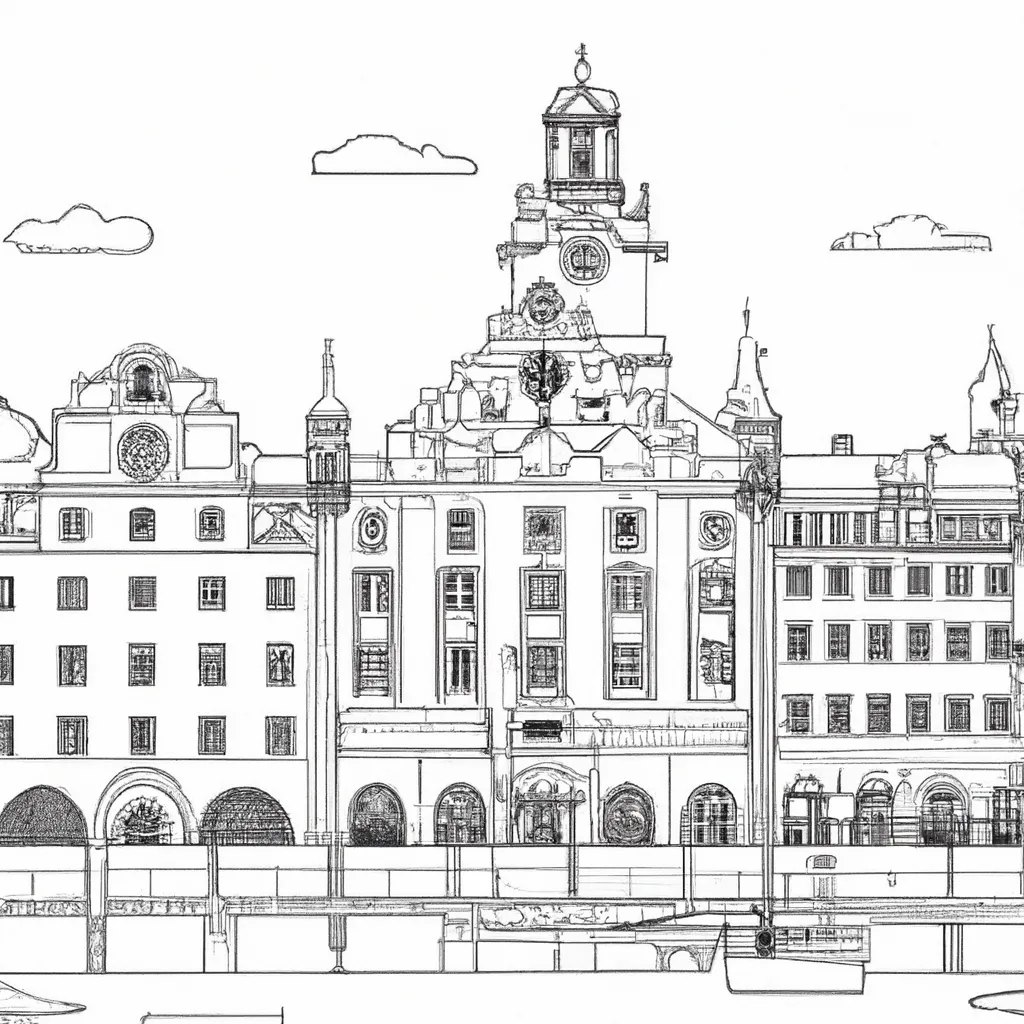 magnificencia estocolmo desenhos imprimir pintar 9
