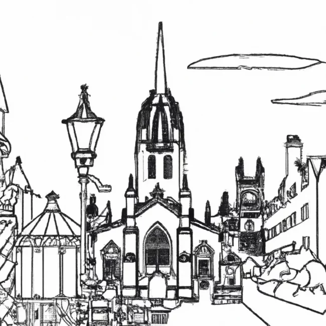 beleza edimburgo desenhos pintar