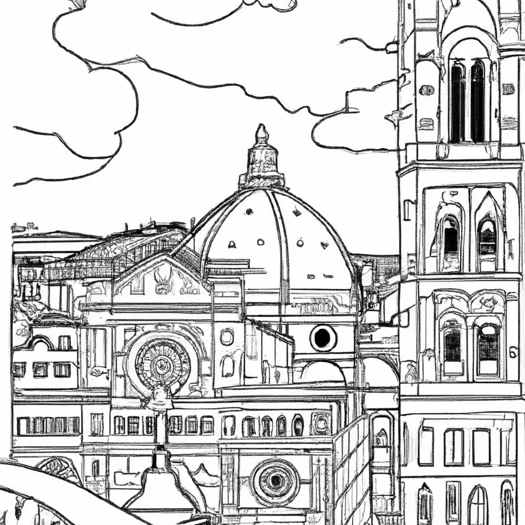 esplendor florenca desenhos imprimir pintar 1