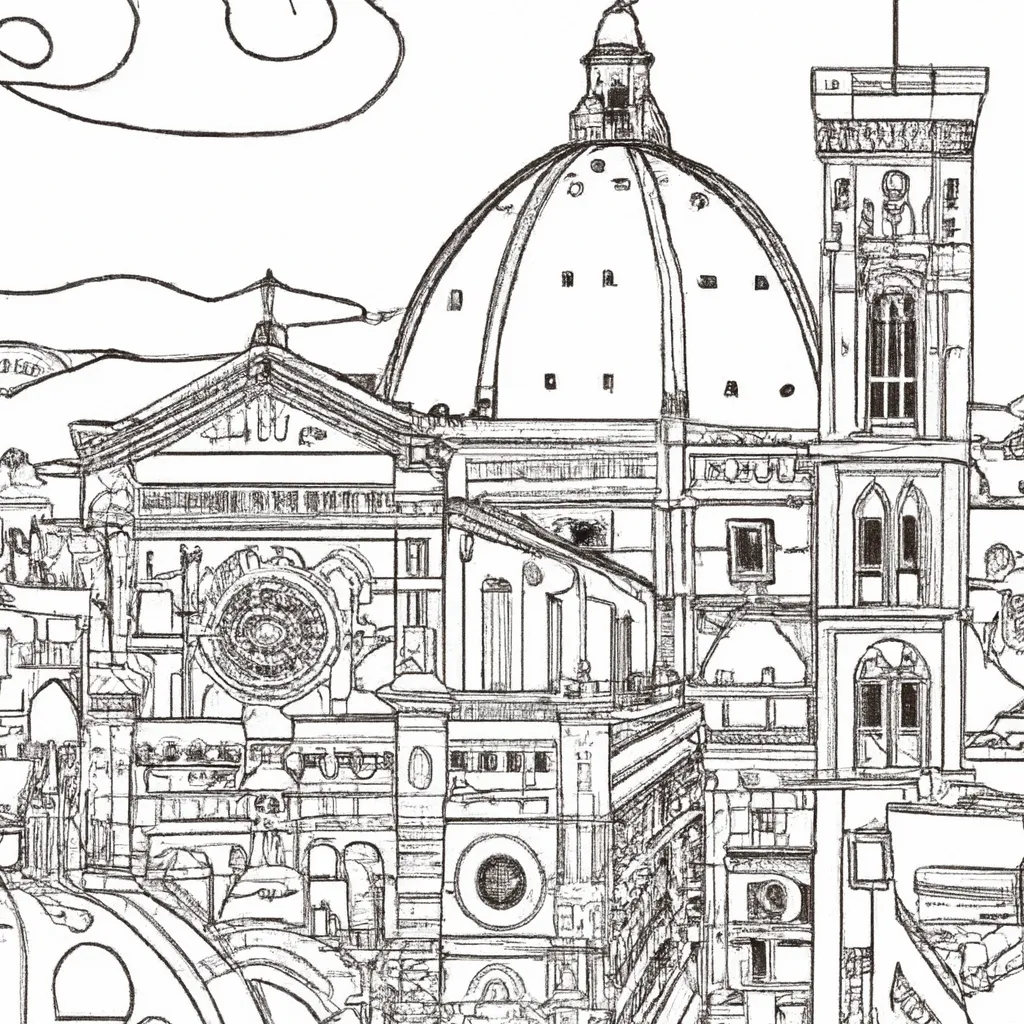 esplendor florenca desenhos imprimir pintar 2