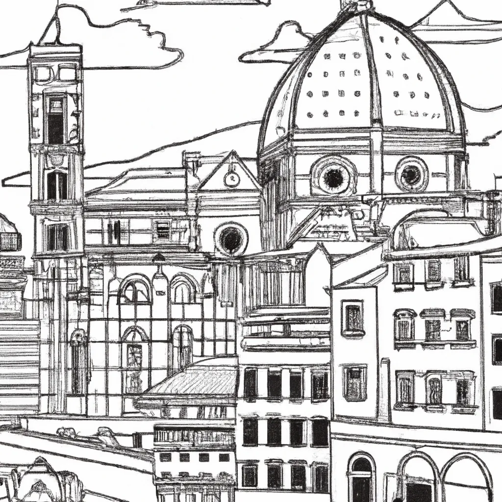 esplendor florenca desenhos imprimir pintar 3