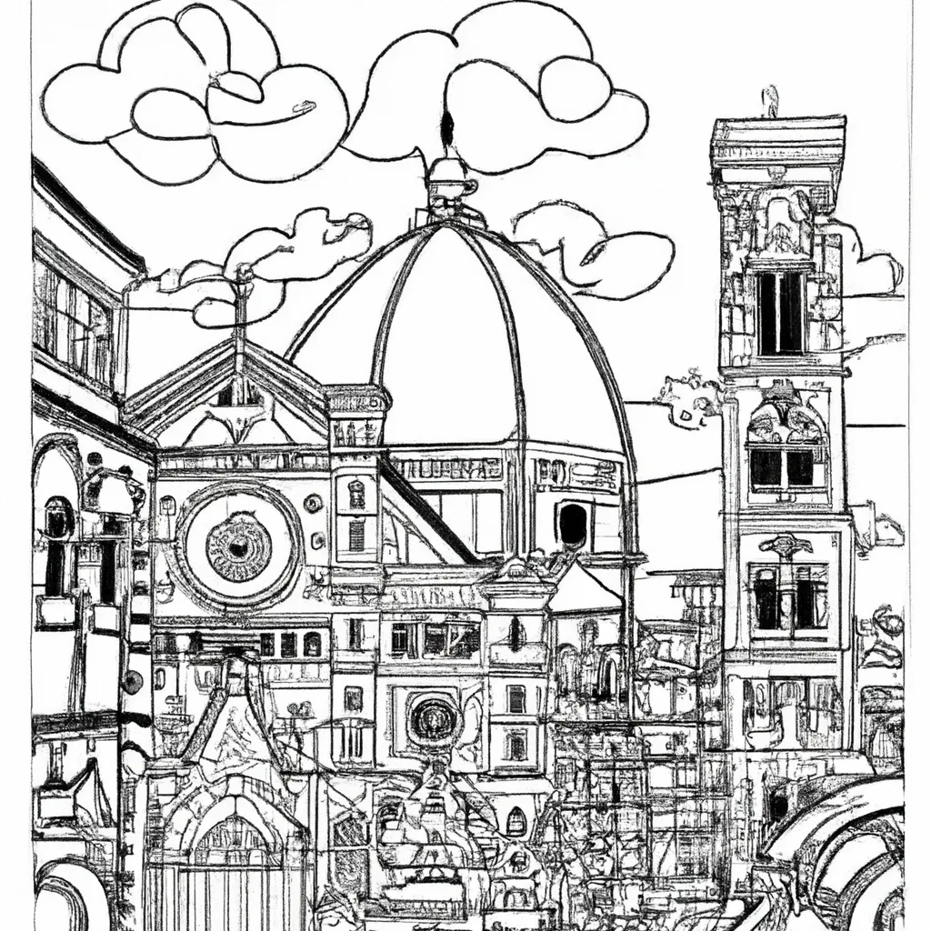 esplendor florenca desenhos imprimir pintar 4