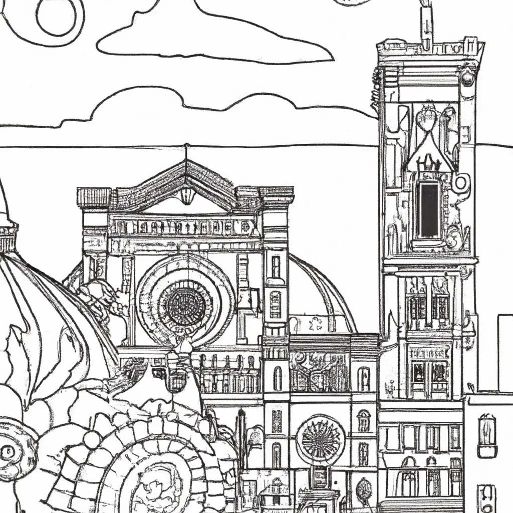 esplendor florenca desenhos imprimir pintar 5