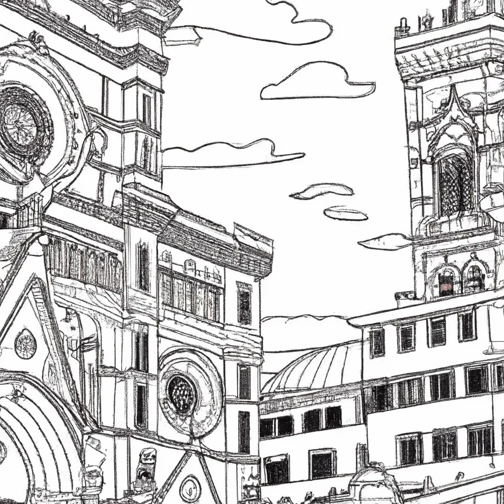 esplendor florenca desenhos imprimir pintar 6