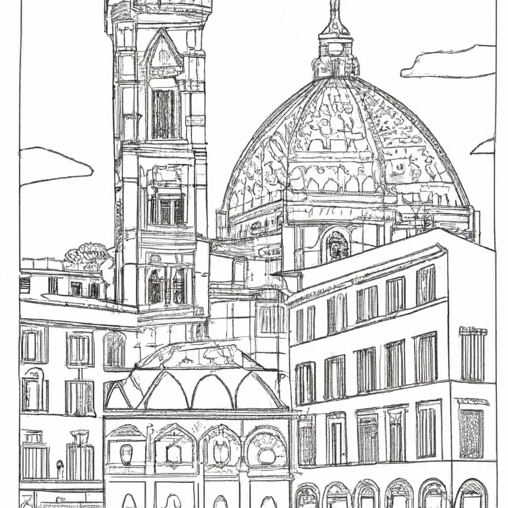 esplendor florenca desenhos imprimir pintar 7