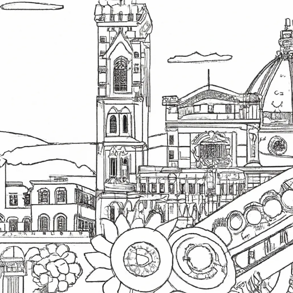 esplendor florenca desenhos imprimir pintar 8