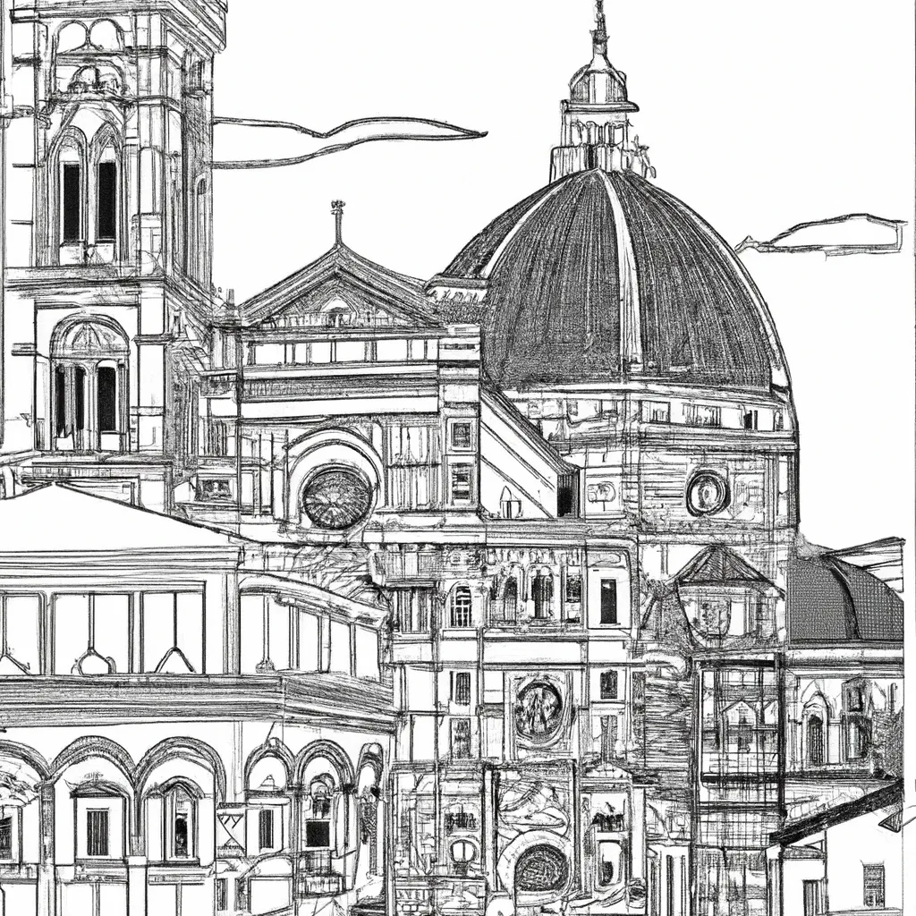 esplendor florenca desenhos imprimir pintar 13
