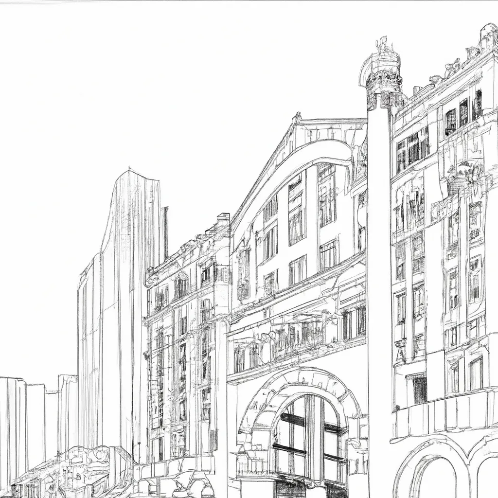 beleza arquitetonica chicago desenhos imprimir pintar 12