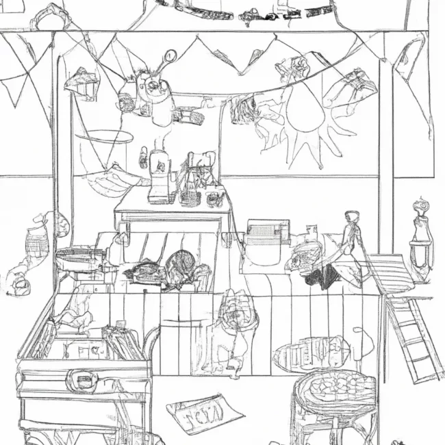 magia feiras rua desenhos imprimir pintar 15