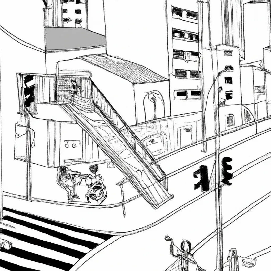 vida noturna metropoles desenhos imprimir pintar 8