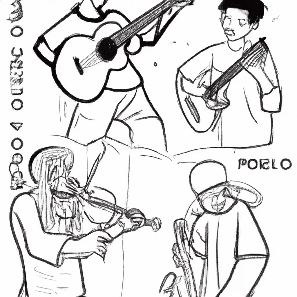 ritmo ruas desenhos musicos imprimir pintar 12