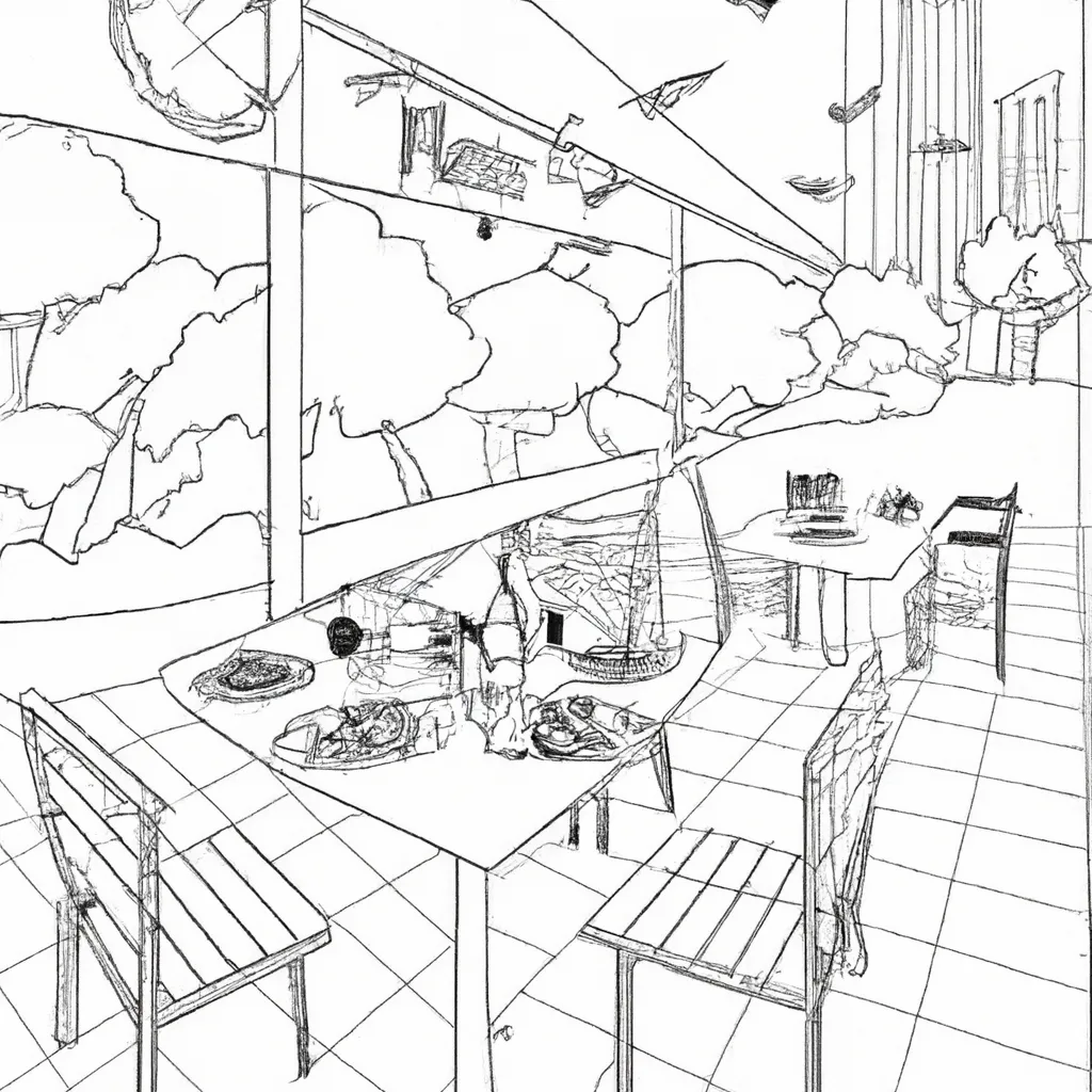 beleza cafeterias ar livre desenhos imprimir pintar 11