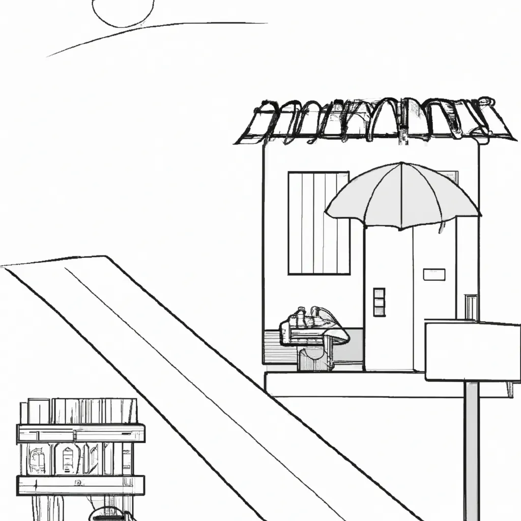 simplicidade ruas rurais desenhos imprimir pintar 4