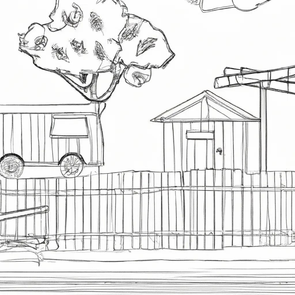simplicidade ruas rurais desenhos imprimir pintar 8