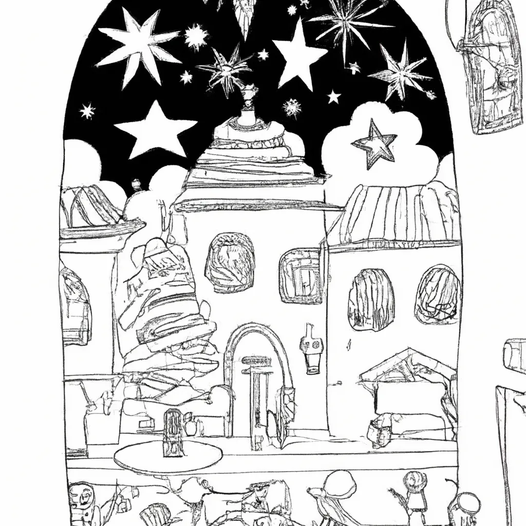 magia luzes natal desenhos imprimir pintar 3